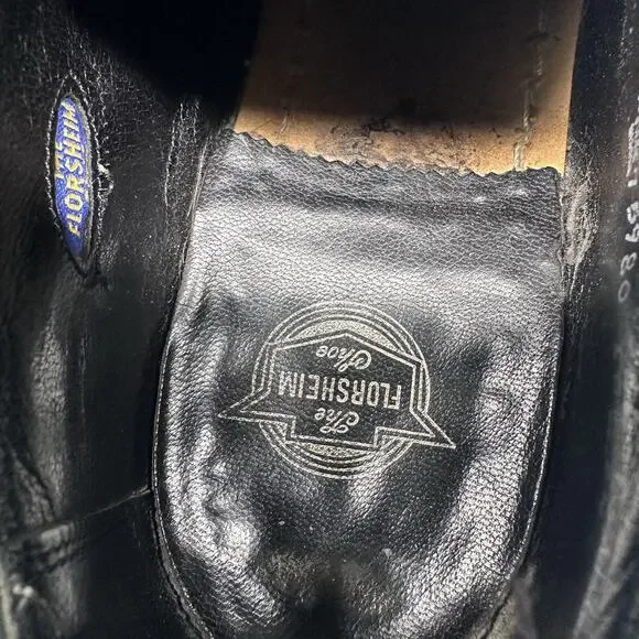 Men's Florsheim Imperial Kenmoor Longwing Oxfords Dress Shoes SZ 7.5 D Burgundy - Picture 7 of 16